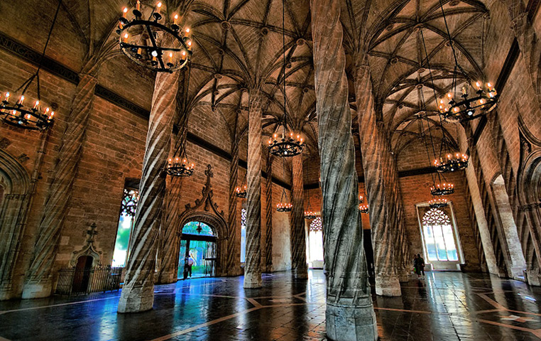 Valencia. La Lonja